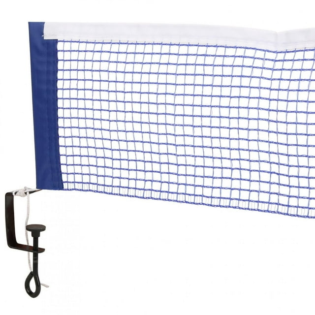 FLAMEEN Filet de Table de Tennis avec Support, Simple Filet de Table de Tennis en Polyester pour Extérieur Intérieur