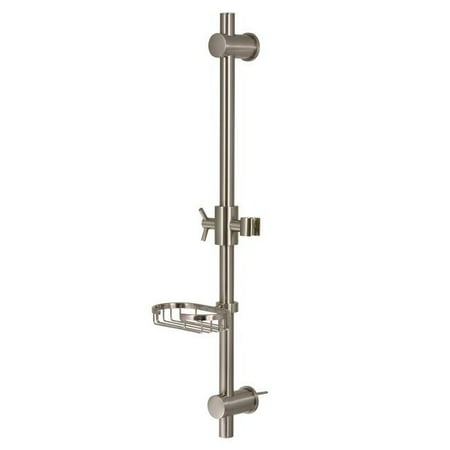 

Brushed Nickel Adjustable Slide Bar Shower Panel