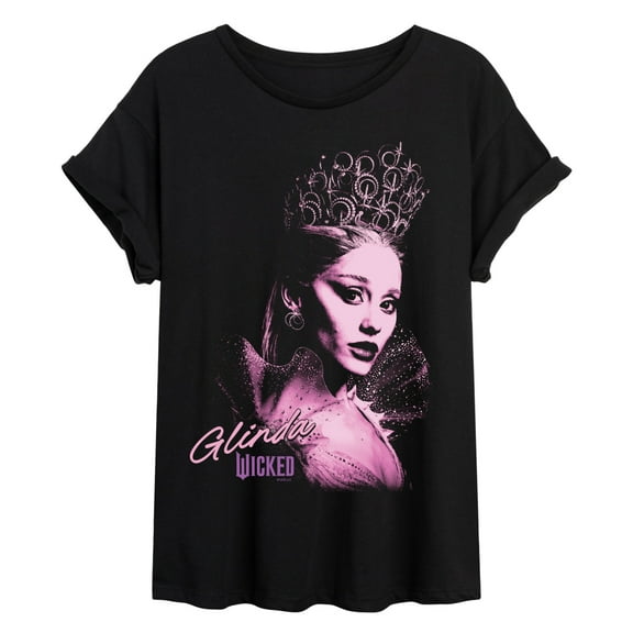Wicked: Part 2 -  Pastel Glinda - Women's Oversized Graphic T-Shirt