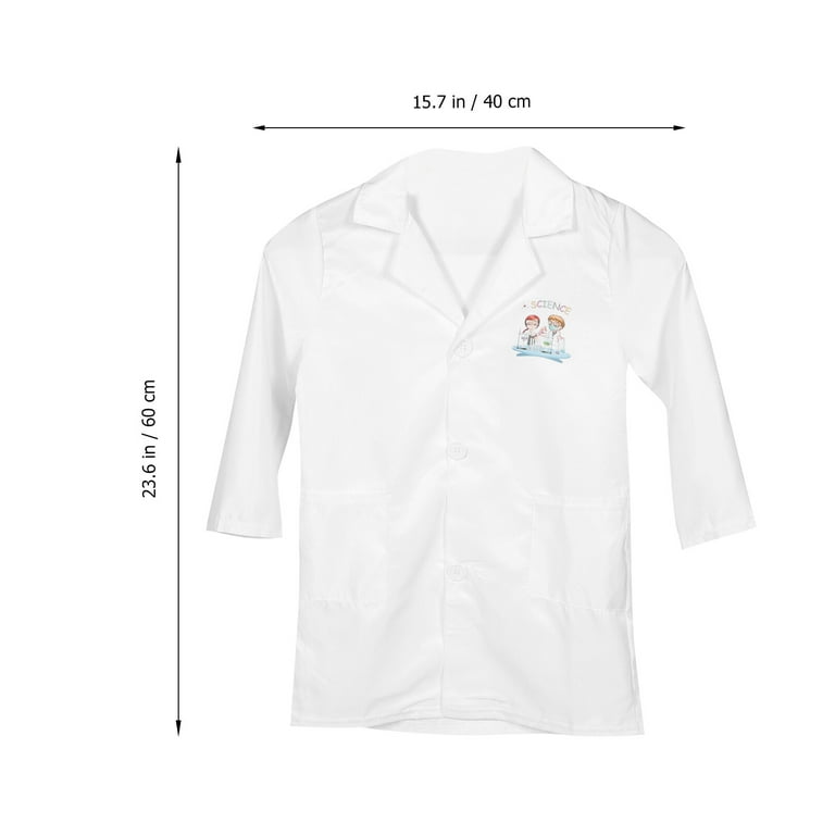 White shop scientist coat
