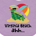 thumbnail image 4 of Inktastic Virginia Beach Virginia Boys or Girls Baby Bib, 4 of 4