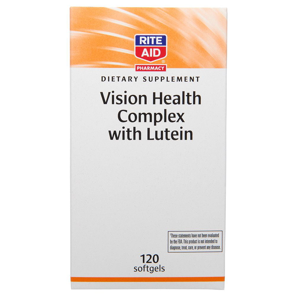 Rite Aid Vision Health Complex Dietary Supplement with