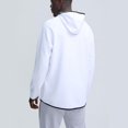 thumbnail image 3 of ZHAOCHENG Sudadera deportiva con capucha para hombre, de manga larga, con cuello alto, para entrenamiento deportivo y fitness, 3 of 4