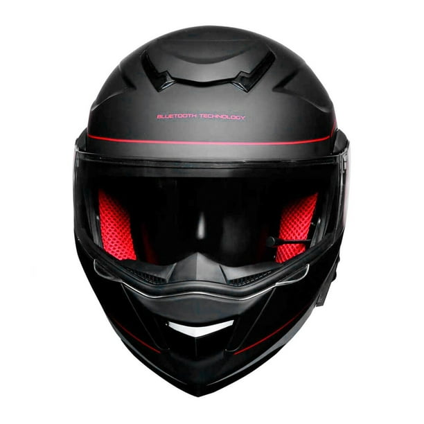 Casco moto Vento talla L certificado bluetooth blanco Bodega