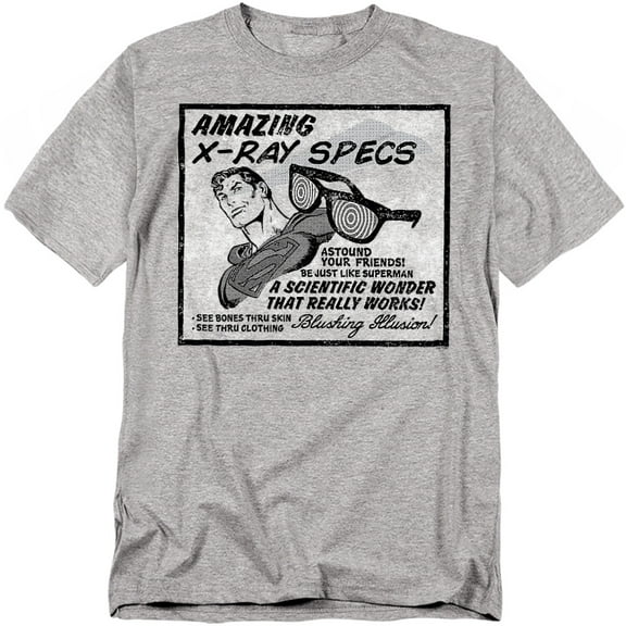 Superman T-Shirt Xray Specs Advert Unisex Graphic Tee for Men & Women