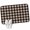 Beige Black, variant on Runner Rug 2.62'x5.25', Black White Plaid Non Slip Backing Floor Mats Soft Area Rugs, Absorbent Muddy Dirt Trapping Carpet for Entryway Hallway Kitchen Bedroom Modern Simple Buffalo Check Gingham
