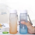 thumbnail image 3 of Matsuzay Botella de agua portátil a prueba de fugas helado deporte té jugo beber gimnasio ciclismo senderismo bebida con mango de cuerda Type3 NO3, 3 of 6