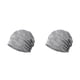 thumbnail image 4 of Qarigey Cool Running Cap Moda Gorras transpirables Tocado Senderismo Béisbol Equitación Hip Hop Gorro Ligero Hombres Sombreros Gris Gris 2piezas, 4 of 6