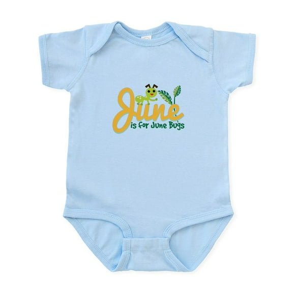 CafePress - June Bug Body Suit - Baby Light Bodysuit, Size Newborn - 24 Months