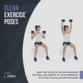 thumbnail image 4 of FitMate Stability Ball Workout Exercise Poster - Workout Routine with Free Weights, Home Gym Decor, Room Guide (20 x 30 Inch), 4 of 5