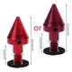 thumbnail image 1 of 1 unidad, protector de parachoques trasero para Benz Smart Fortwo, anti colisión, puntiaguda roja Feliz Sencillez, 1 of 5