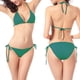 thumbnail image 2 of Conjunto de Bikini Acolchado sin Mangas, Traje de Baño de Corte Alto para la Playa Y la Piscina, 2 of 6