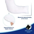 thumbnail image 4 of L  Pillow Case ver - 2 Pack Boomerang Body Pillow ver with Eyeglass Pouch (White), 4 of 6