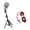 Silver, variant on Retro Dynamic Vocal Microphone Multifunctional Mic With Wide Frequency Response For Musical Instrument