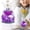 Purple, variant on Gifts for Women, Mom, Preserved Rose Forever Flower in Glass Angel Figurine, Flowers for Birthday Gifts, for Grandma, Wife, Sister, Eternal Roses, Yellow