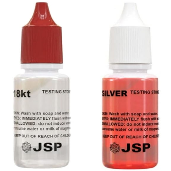 Gold Testing Kit 18k & Silver Solution Acid Test Gold Authenticity Tester USA