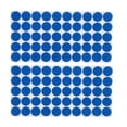 thumbnail image 2 of Almohadillas de goma 100 Pcs de Almohadillas de Proteccion de Muebles Protección de Arañazos Color Azul DIY Fanmusic Almohadillas de goma, 2 of 7