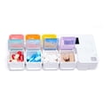 thumbnail image 3 of CIMAXIC 1PC 7 Compartments Pill Box Portable Combination Timing Remind Smart Medicine Case Without Battery (Rainbow),6.77"X2.87"X0.98", 3 of 4