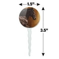 thumbnail image 6 of Black Horse Racing Cupcake Picks Toppers Decoration Set of 6, 6 of 7