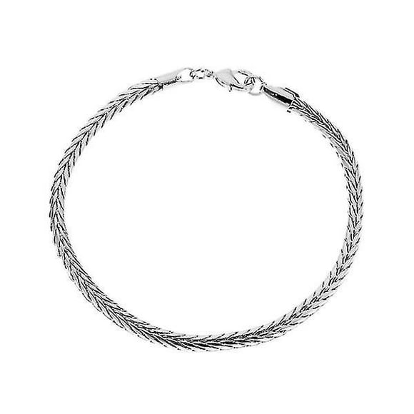 Chain Bracelet in Silver Men's Bracelet Link Silver Chain Silver