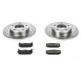 thumbnail image 3 of PowerStop Rear Z23 Evolution Sport Carbon-Fiber Ceramic Brake Pad and Drilled & Slotted Rotor Kit Fits: FORD MAZDA Select Models K790, 3 of 10