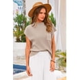 thumbnail image 3 of Conjunto Deportivo PRETTYGARDEN para Mujer 2 Piezas de Punto Caqui y Blanco Talla S, 3 of 8