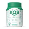 KOS Nature Powered Organic Plant Protein Unflavored and Unsweetened, 24 Oz, 3 Pack