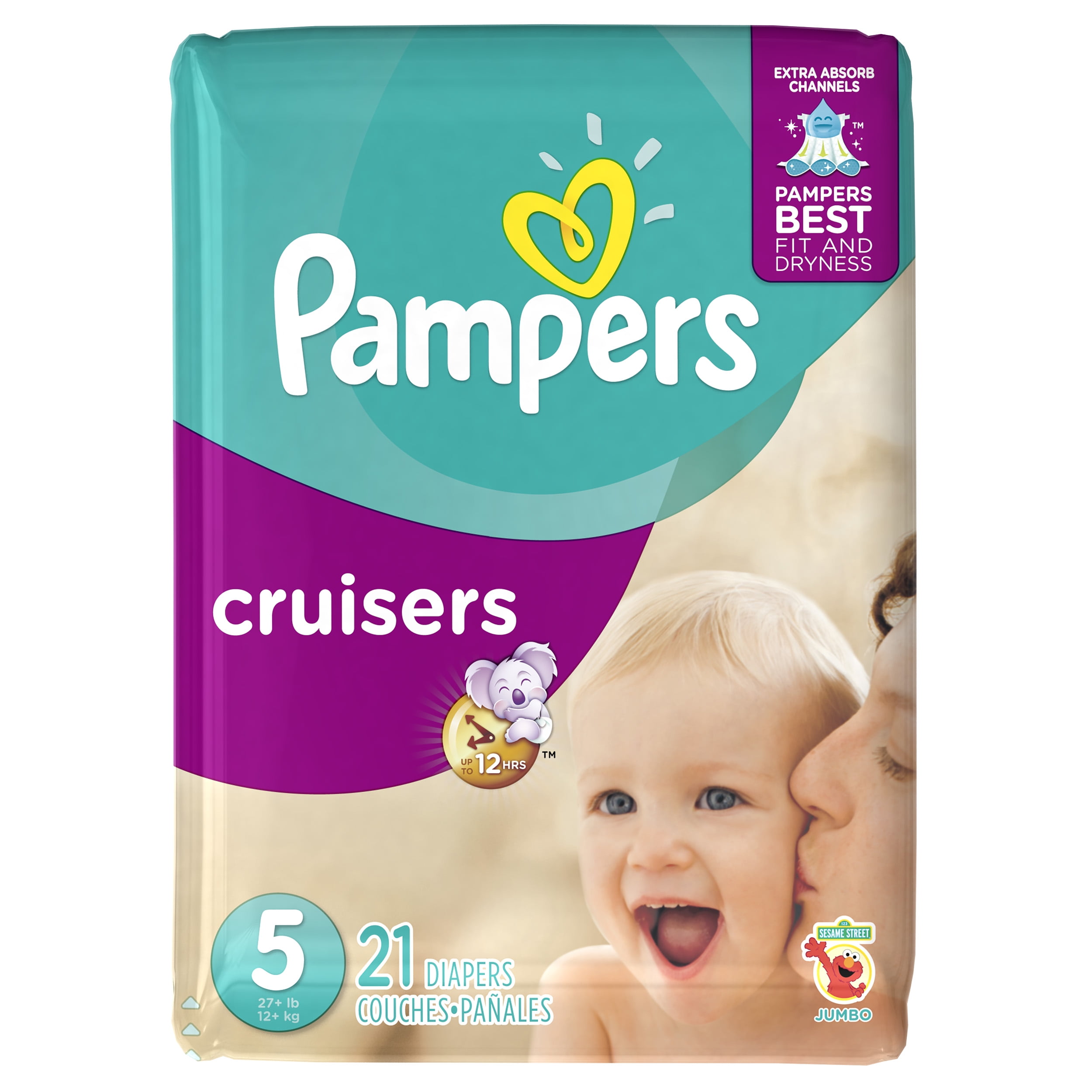 Pampers Cruisers Diapers (Choose Size And Count) | peacecommission.kdsg