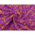 thumbnail image 6 of oneOone Rayon Violet Fabric Batik Sewing Craft Projects Fabric Prints By Yard 56 Inch Wide, 6 of 6