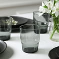 thumbnail image 4 of Stone Lain Rio 32-Piece Dinnerware Set Stoneware, Includes Glassware, Service for 8, Black, 4 of 6