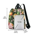 thumbnail image 3 of FORMRS Women's Travel Backpack Purse Anti-Theft Hidden Pockets Casual Shoulder Bag, Vibrant Oranges, 3 of 7