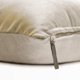 thumbnail image 1 of Fundas de almohada decorativas HomeCentric color marfil de 35 x 35 cm (14 x 14 pulgadas), cojines de terciopelo de doble cara para sofá, diseño moderno de color liso - Terciopelo Marfil Jules, 1 of 7