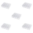 thumbnail image 1 of Youkk Building Blocks Candy Box Delightful and Colorful Party Favor for Weddings and Celebrations Clear 5Set, 1 of 6