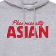 thumbnail image 3 of Instant Message - Phenomenally Asian - Men's Pullover Hooded Fleece Sweatshirt, 3 of 7