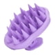 thumbnail image 4 of Cepillo de silicona para el cuero cabelludo, limpieza profunda, masaje manual para el cuero cabelludo. Violeta, 4 of 9