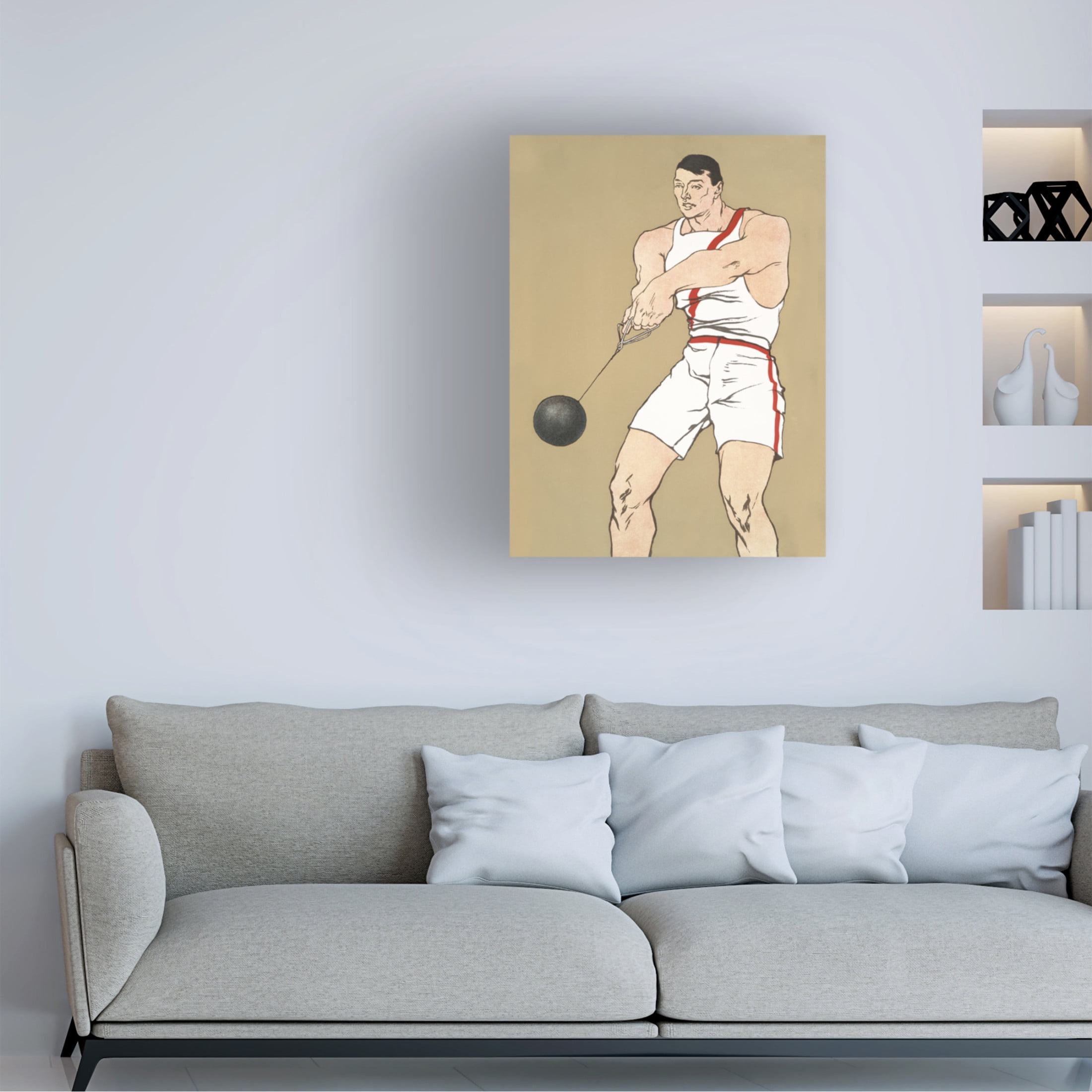 Trademark Fine Art Edward Penfield  Penfield Vintage Sports Illustrations I Canvas Wall Art