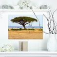 thumbnail image 1 of Acadia Tree and Cheetah in Africa - Oversized African Landscape Canvas Art, 1 of 3