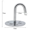 thumbnail image 2 of Resistance Band Wall Anchor Workout Exercise Wall Mount Anchor for Home Gym, 2 of 5
