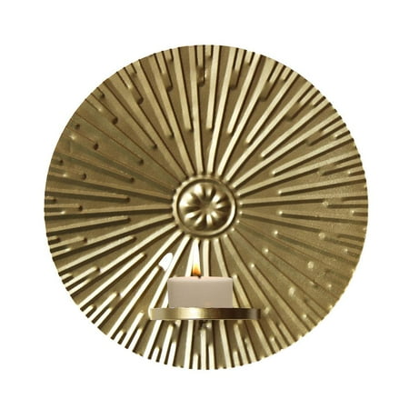 

Julam Iron Wall Candle Sconces Gold Wall Candle Holder Wall Sconce Candle Holder Living Room Wall Decor Candle Sconce for Living Room Home Decorations Weddings sweetie