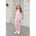 thumbnail image 5 of Arshiner Girls 2 Piece Sweatsuits Set Long Sleeve Half Zip Pullover Sweatshirt Sweatpants Fall Tracksuit, 5 of 8