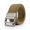 Khaki, variant on Canvas Belt with Double Ring Buckle, Fabric Web Belt for Women Men Double Ring for Outdoor & Casual Wear