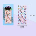 thumbnail image 1 of Nail Art Sticker Kids Nail Stickers for Fingernail Decoration 3 Sheets Assorted, 1 of 4