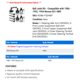 thumbnail image 2 of Ball Joint Kit - Compatible with 1986 - 1992, 1994 Nissan D21 4WD 1987 1988 1989 1990 1991, 2 of 2
