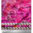 thumbnail image 3 of Soimoi Rayon Fabric Artistic Roses Panel Printed Fabric 1 Yard 56 Inch Wide, 3 of 3