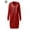 Wine Red, variant on Luxtrada Women's Casual Zip up Hoodies Long Tunic Sweatshirts Jackets Fashion Plus Size Hoodie with Pockets
