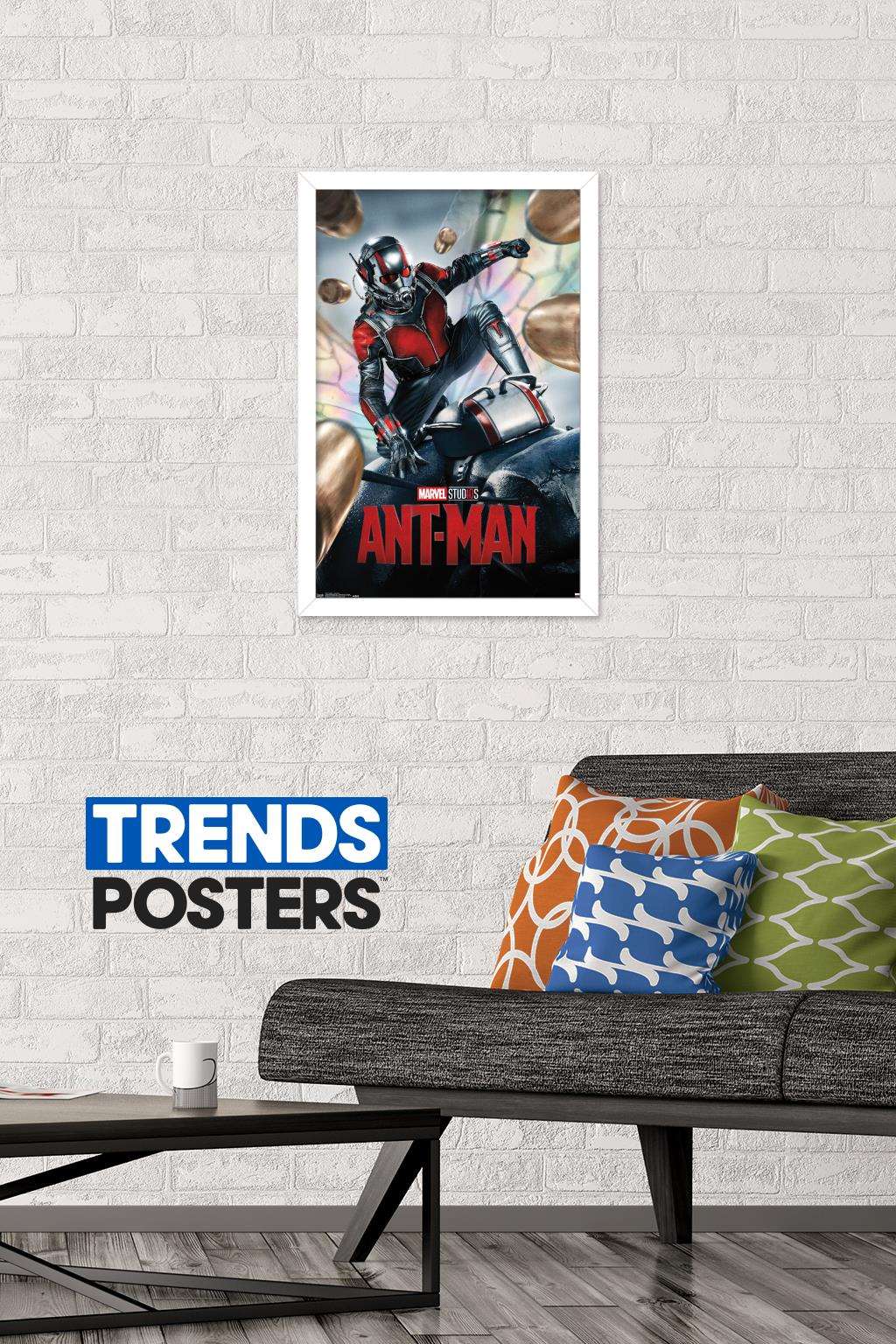 Marvel Cinematic Universe - Ant-Man - One Sheet Wall Poster, 14.725" x 22.375", Framed