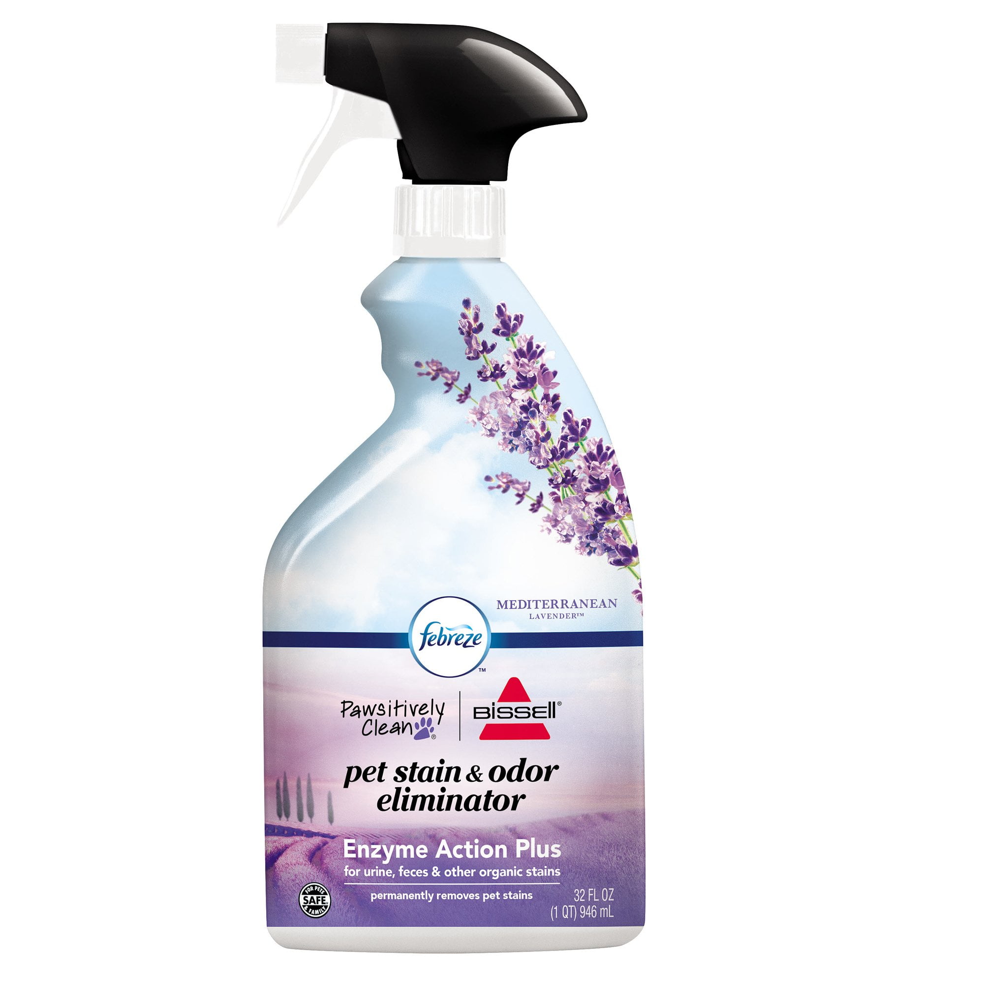 BISSELL Pet Stain Odor Remover, Lavender Scent, 32 Fluid Ounce