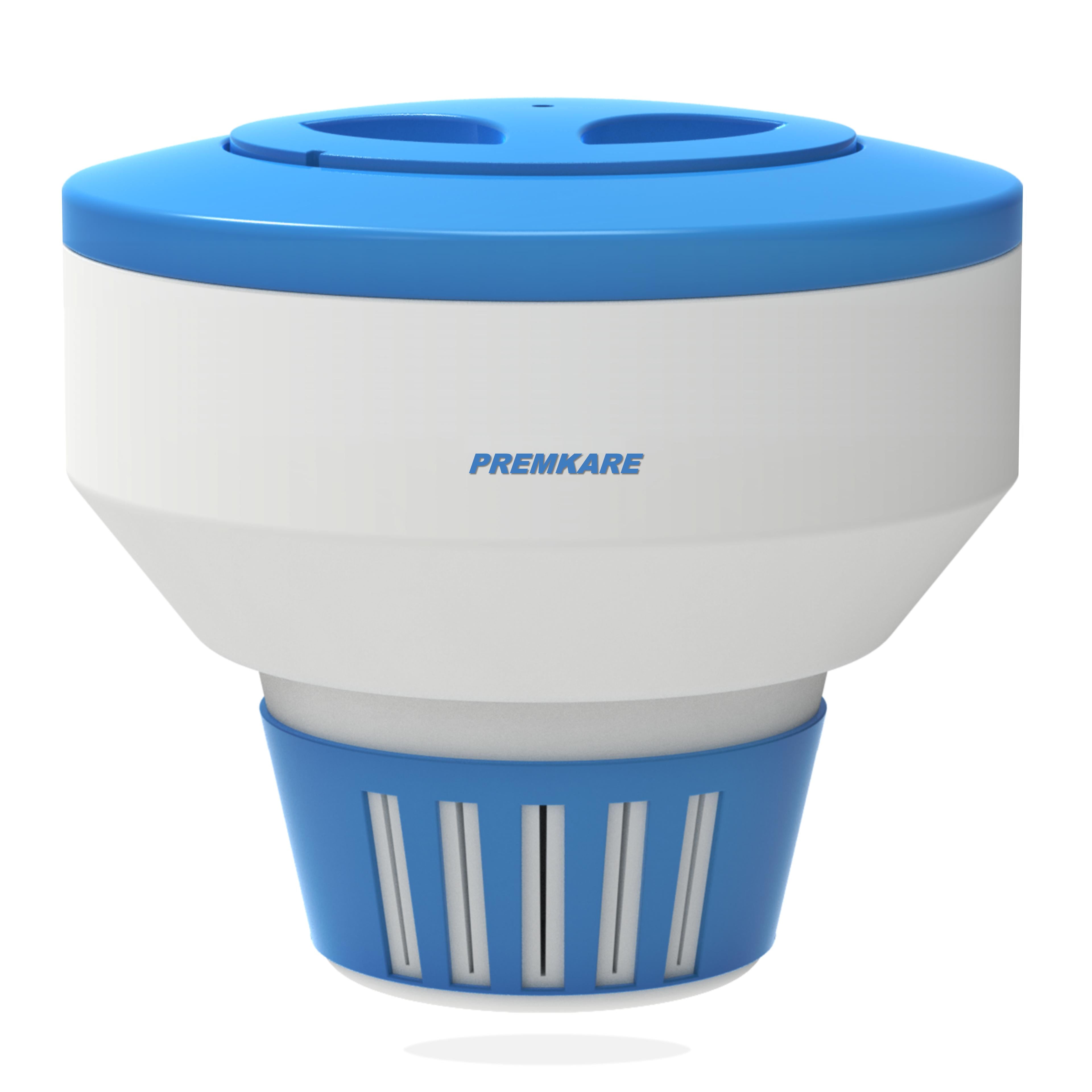 Pool Chlorine Floater Dispenser, Fits Up to 6 Pieces of 3'' Chlorine