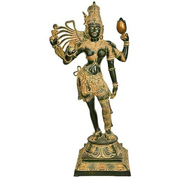 Exotic India Shiva Brass Statue