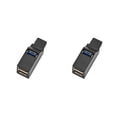 thumbnail image 4 of Sidaley Nuevo portátil Universal Mini 3 puertos USB 2,0/3,0 Hub Laptop PC alta velocidad de transmisión de datos adaptador divisor USB negro y USB 3.0 2piezas, 4 of 5